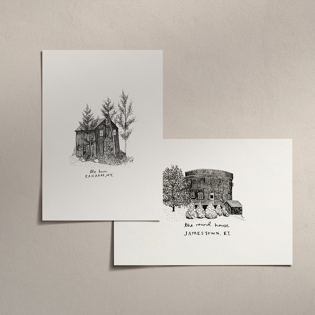 house illustrations by Inkling Design