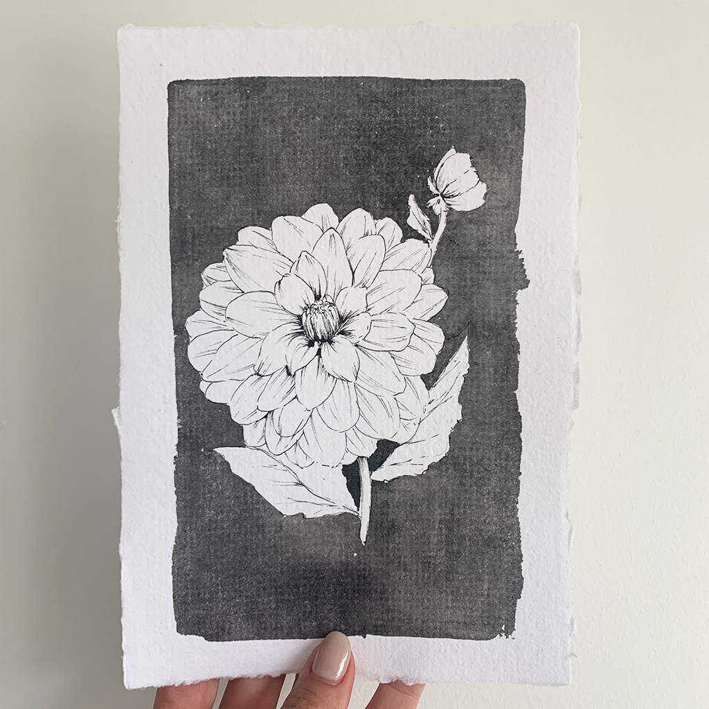 Monochromatic love - Dahlia