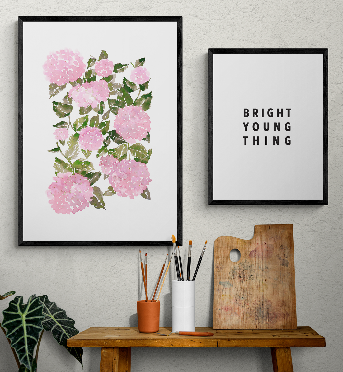 BRIGHT YOUNG THING POSTER – BLACK