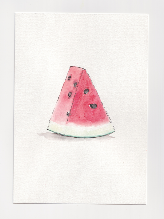 Daily Illustration - Day 10 - Watermelon slice